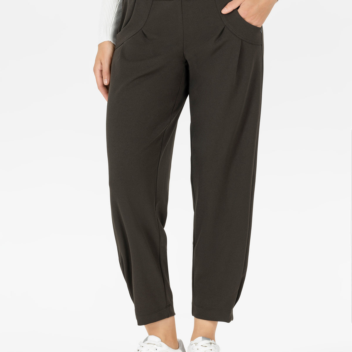 Style Rachell in Scuba Crepe grün - Stehmann