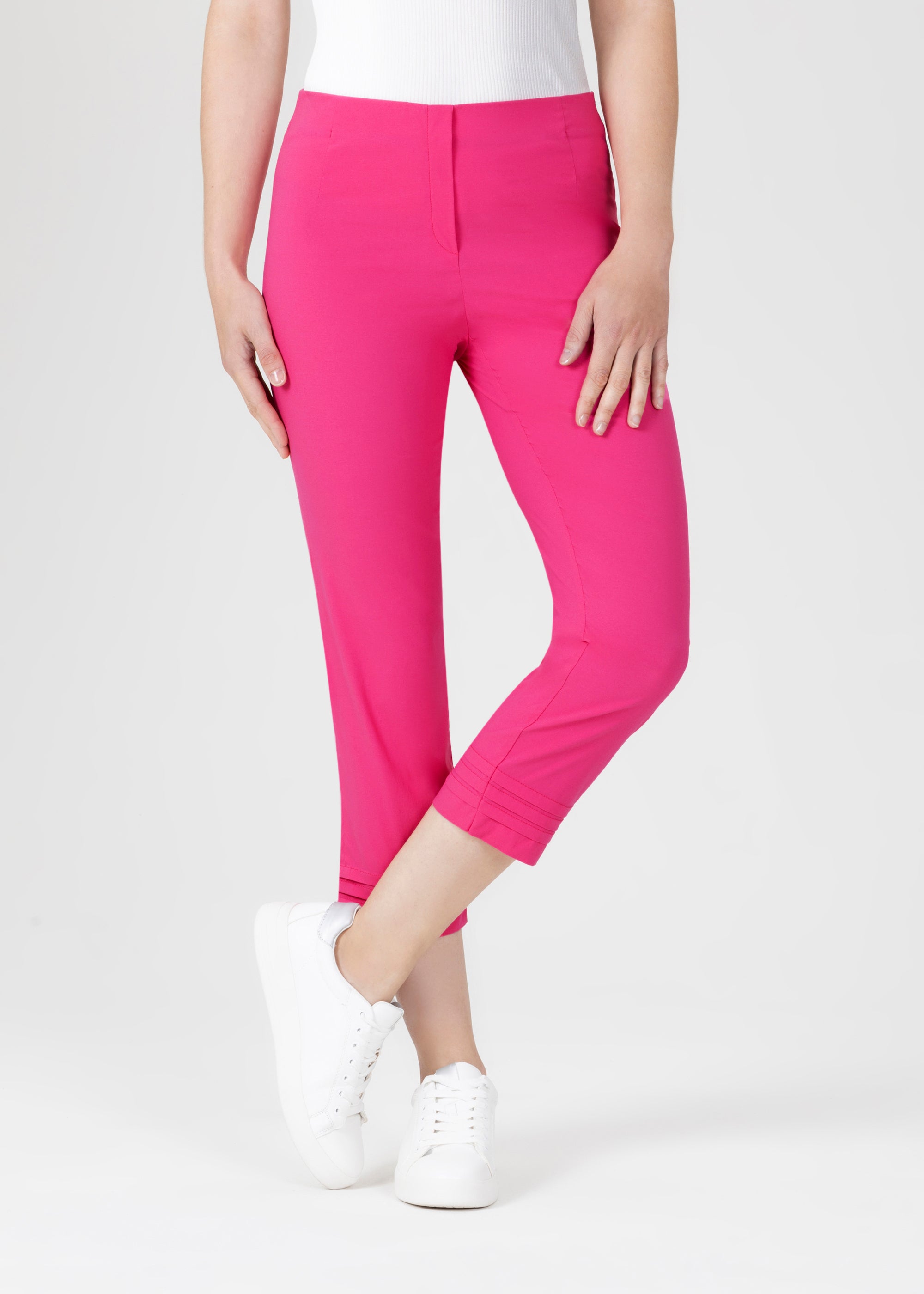 6/8-Hose Ina in Sommer Bengaline – ONLINE SHOP | OFFICIAL in pink Stehmann-store.com
